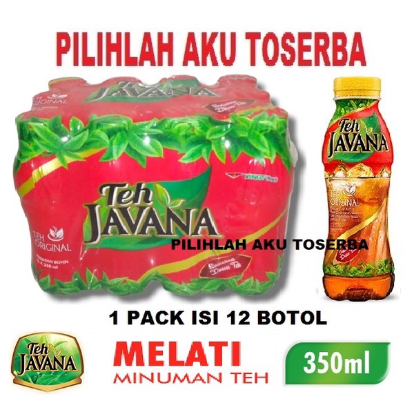 

JAVANA Minuman Teh MELATI 350 ml - ( 1 pack isi 12 botol )