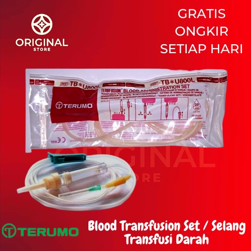 Set Transfusi / Blood Transfusion Set / Alat Transfusi Darah - TERUMO