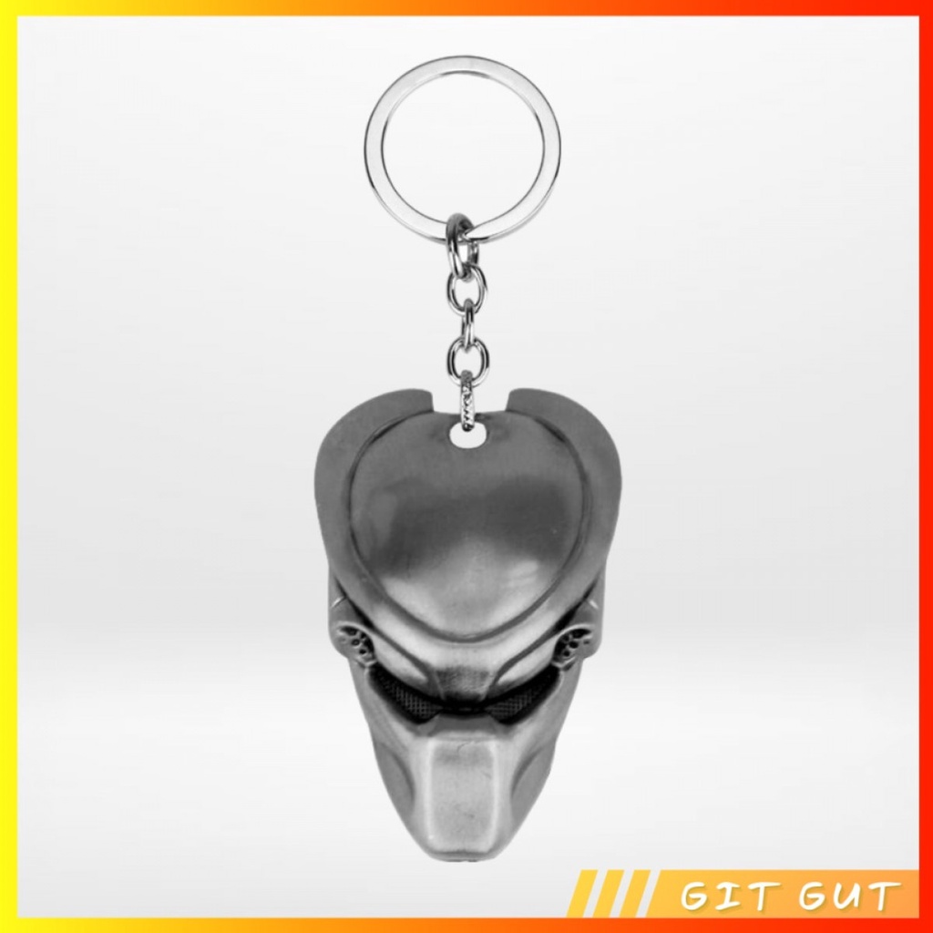 Keychain Gantungan Kunci Predator Mask Head