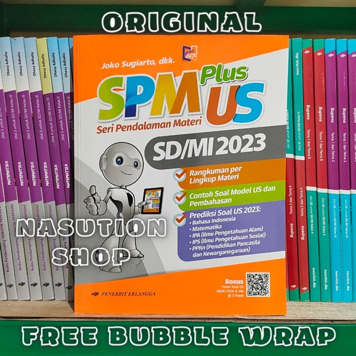 

Buku SPM Plus US SD/MI 2023 Erlangga - Seri Pendalaman Materi Original