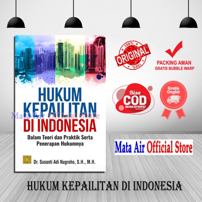 

BEST SELLER ORIGINAL HUKUM KEPAILITAN DI INDONESIA -DR SUSANTI KENCANA