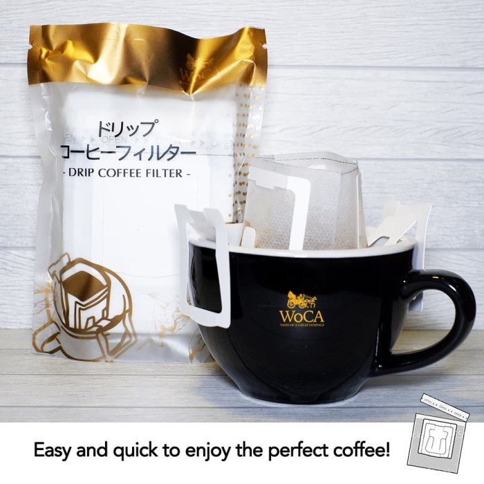 

Terlaris ✨ -WoCA Filter Bag Drip Kopi 25 pcs- 2.1.23