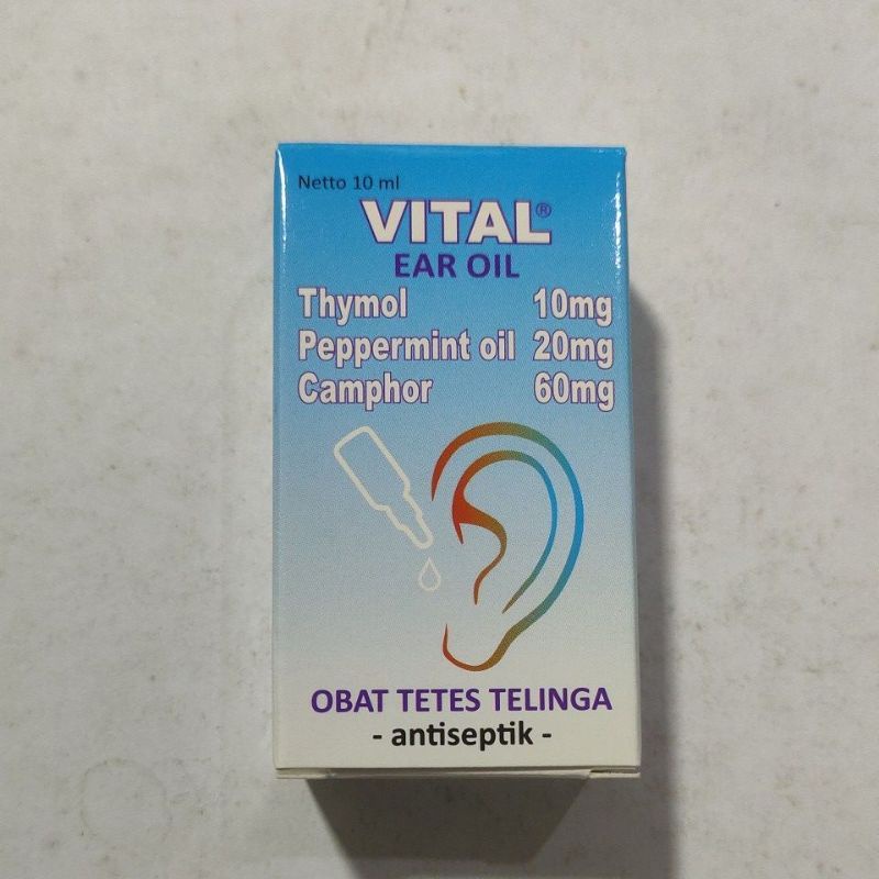Vital ear oil obat tetes telinga
