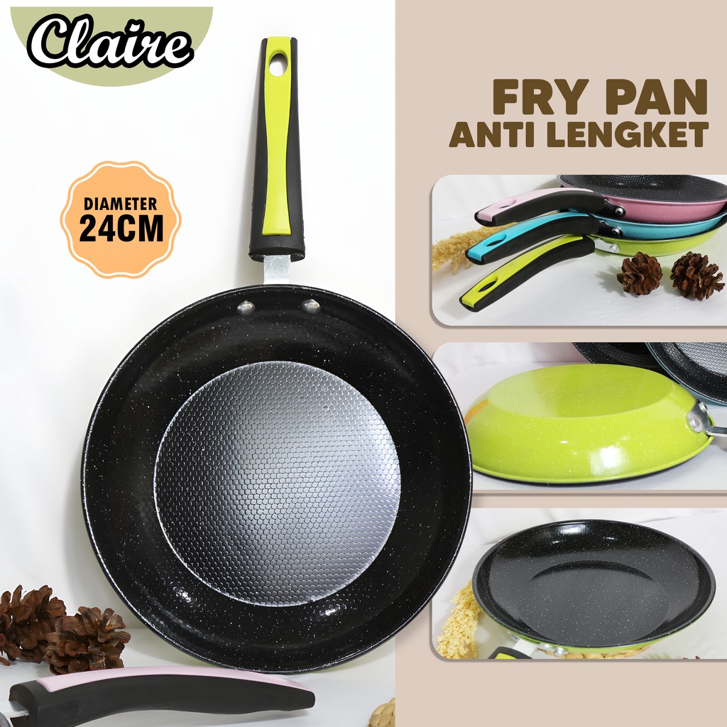 FRYPAN UKURAN 24CM / FRYPAN ANTI LENGKET / FRYPAN TERBARU