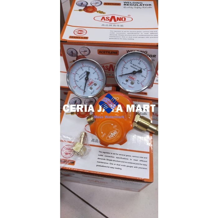 REGULATOR LAS GAS LPG PROPANE ASANO / REGULATOR LAS GAS LPG ASANO