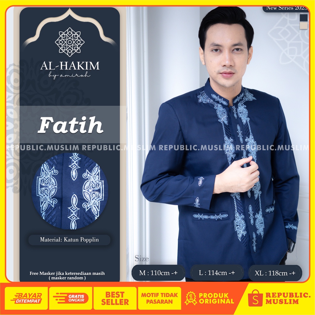 BAJU KOKO JAS KOKO DEWASA JAS KOKO PRIA DEWASA BAJU KOKO PRIA BAJU KOKO PRIA LENGAN PANJANG BY AL-HA