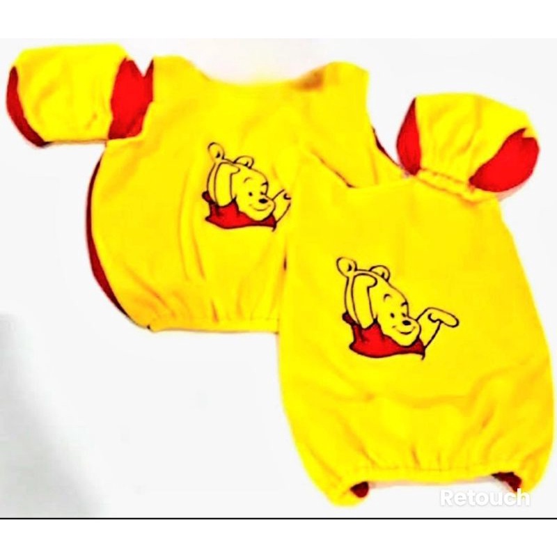 Bantal Sarung jok Mobil kartun winnie the pooh kuning 5in1