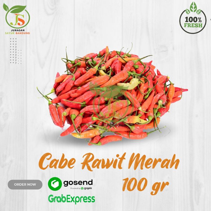 

Cabe Cengek Rawit Merah 100gr