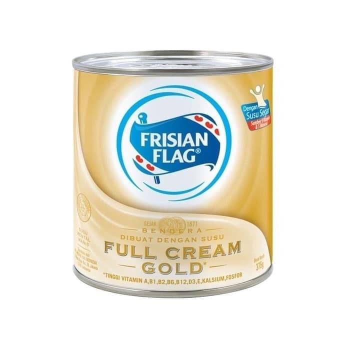 Susu Bendera Gold Frisian Flag Full Cream 370 gr murah