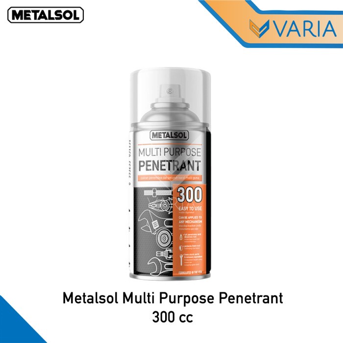 Metalsol Multi Purpose Penetrant 300 ml Pelumas Pembersih Karat