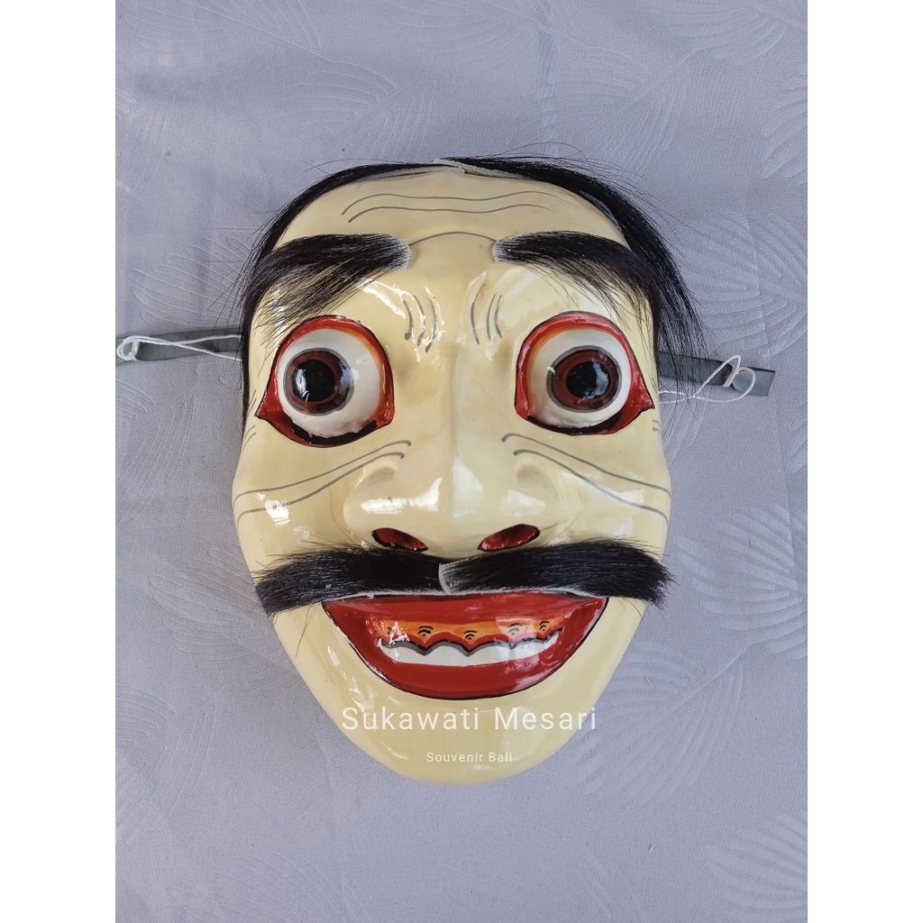 Topeng Jauk Manis Topeng Tarian Pentas Karnaval Seni Kerajinan Kayu Khas Bali