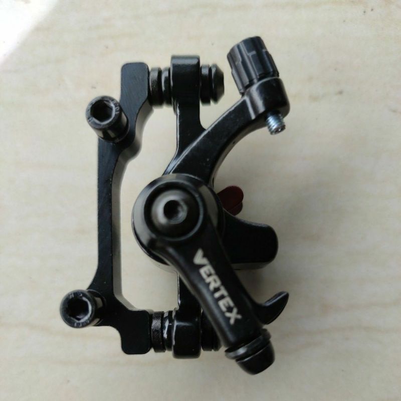 discbrake kepala rem cakram BELAKANG 180/160 vertex sepeda MTB lipat Minion