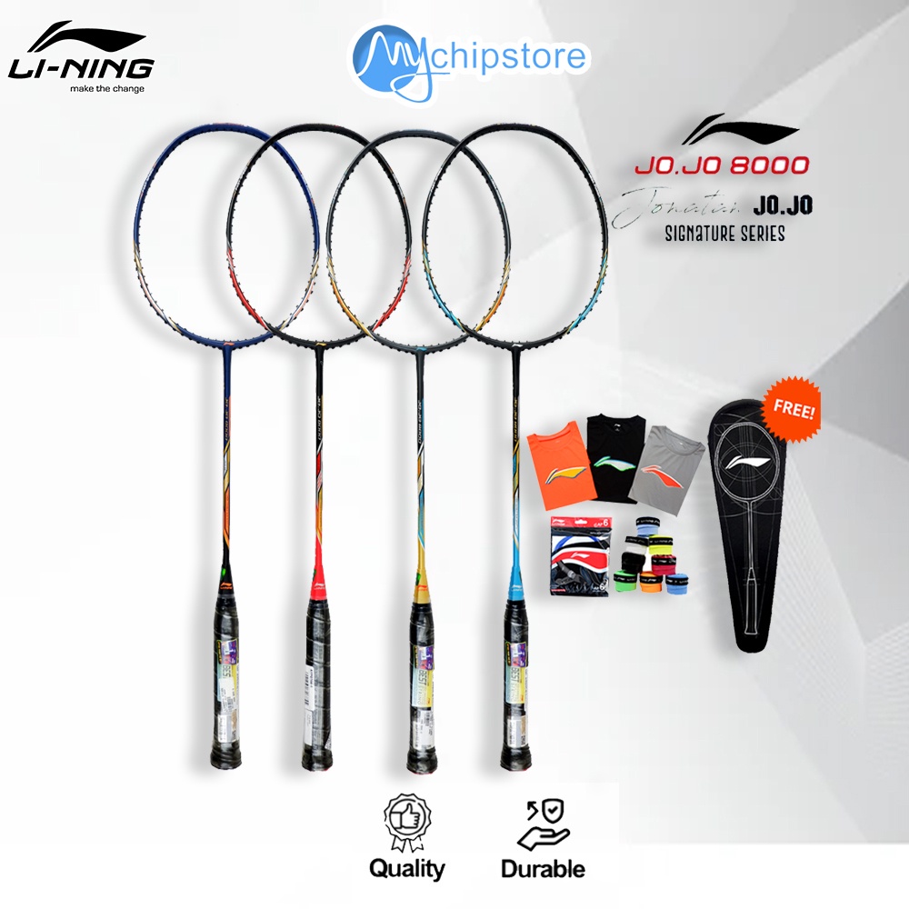 Raket Bulutangkis Badminton LINING JOJO 8000 100% Original