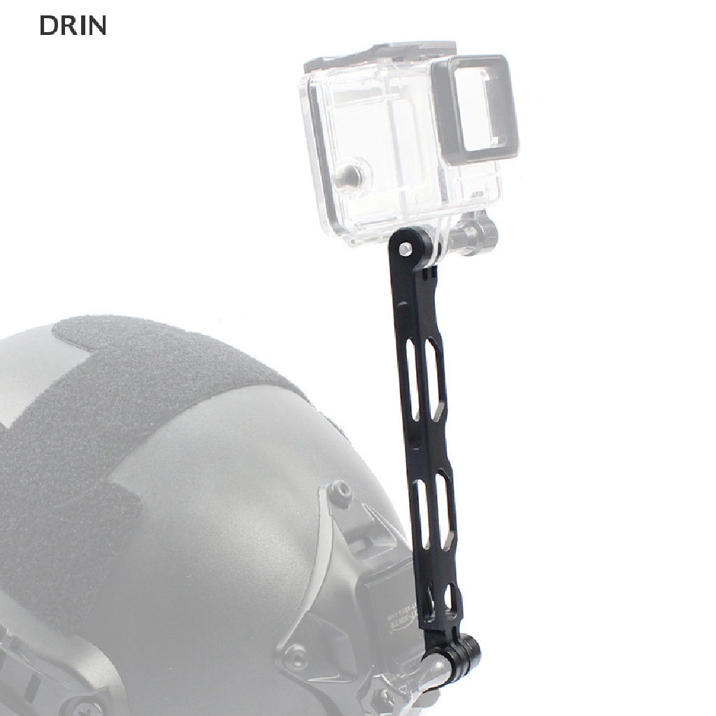 GOPRO Dr Selfie Extension Arm Extension Rod Helmet Mount Untuk Gopro9 8 7 6 CNC Aluminium Alloy Metal Extension Rod Aksesoris vn