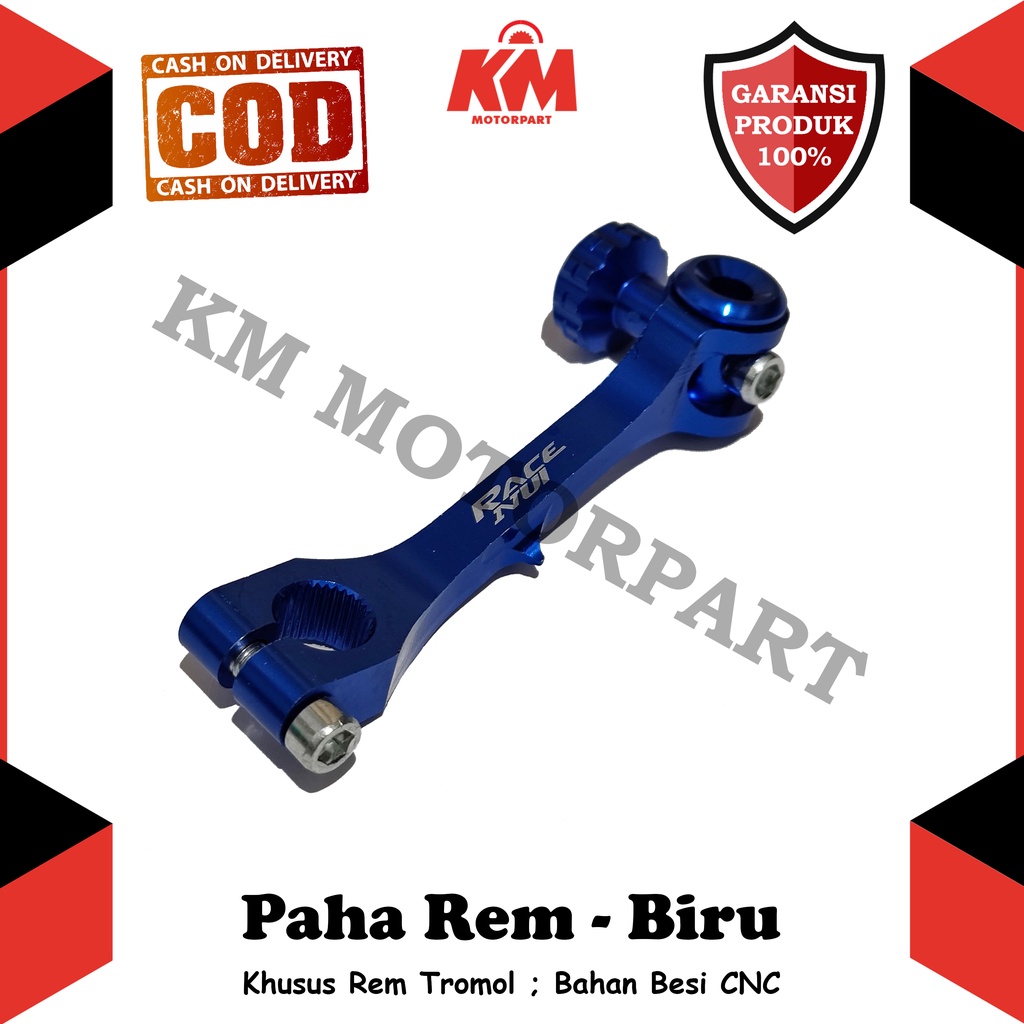 Paha Tarikan Rem CNC Belakang Tromol Variasi Beat Jupiter Vario Mio dll