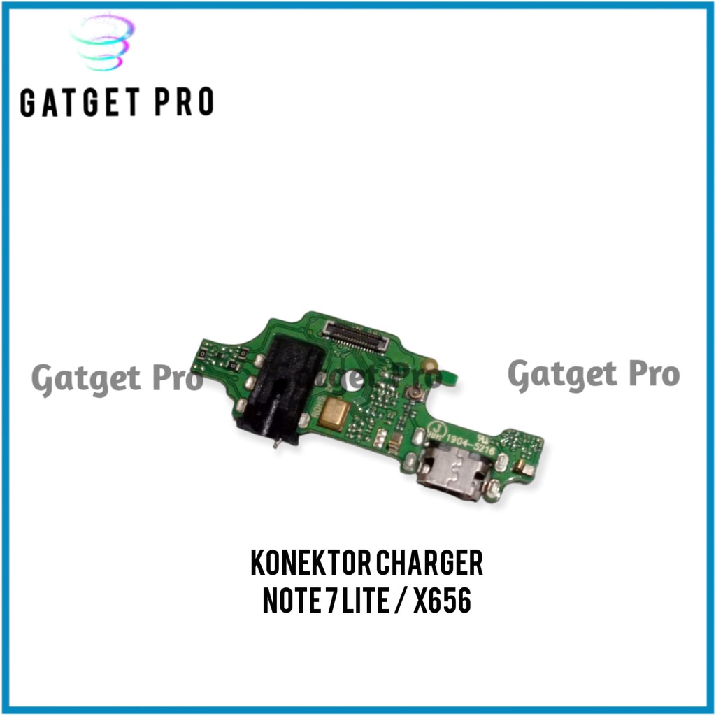 Konektor Charger Con Tc Infinix Note 7 Lite / X656 Flexible Papan Cas Pcb Board