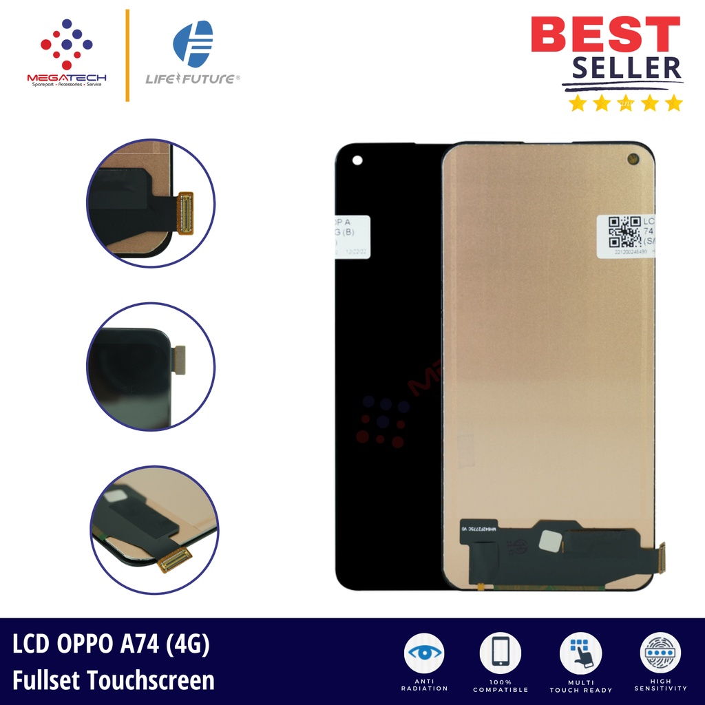 LCD Oppo A74 (4G) Fullset Touchscreen