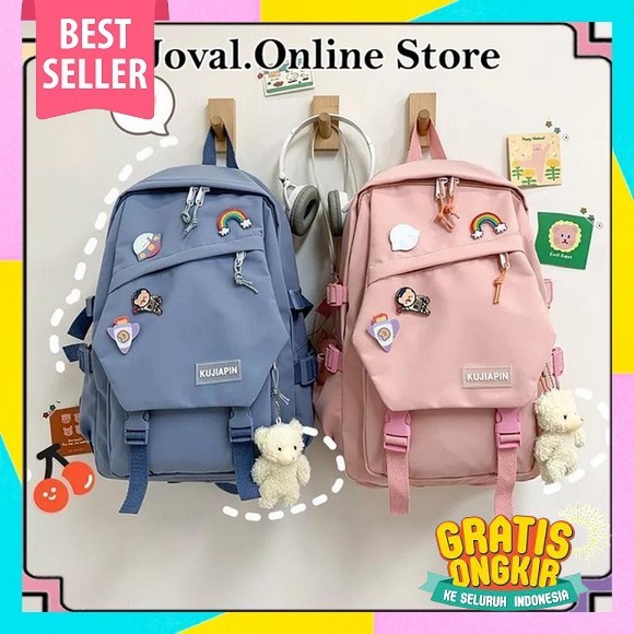 Tas Sekolah Anak Kecil Laki Laki Perempuan Paud Tk Karakter Pinguin Backpack Mini Cute 3 Dimensi Kua