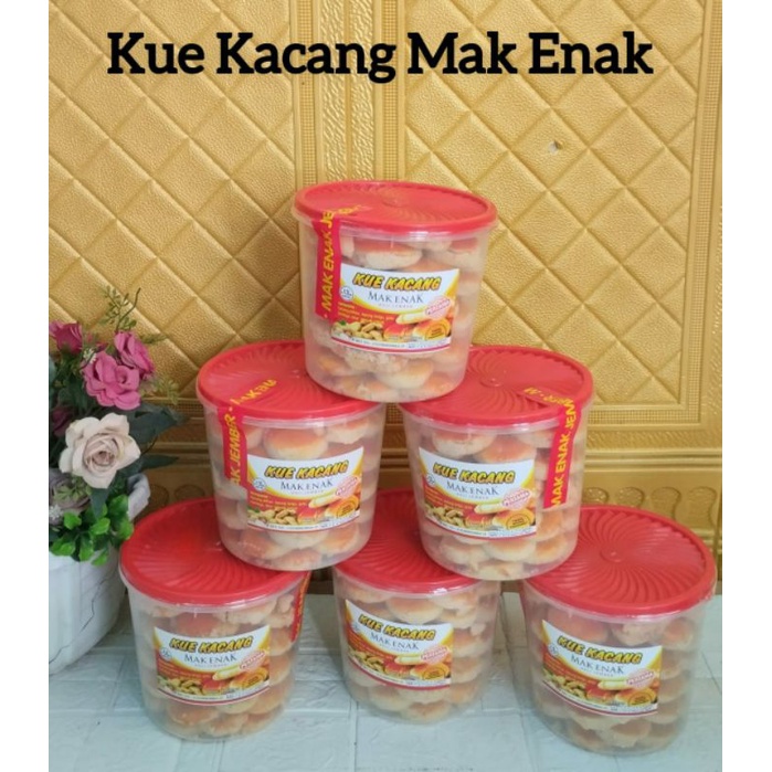 Jual Kue Kacang Mak Enak Asli Jember Kue Kacang Mak Enak Jember Kue Kacang Lebaran Shopee