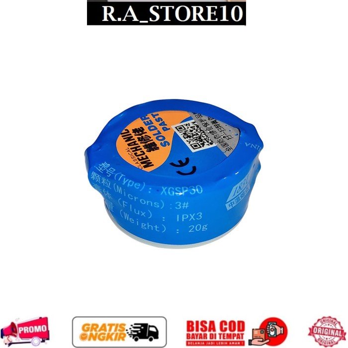 TIMAH CAIR XGSP30 20G 183 C MECHANIC SOLDER PASTE