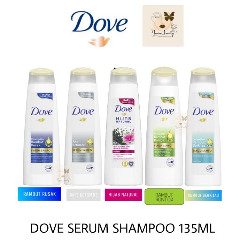 Jual DOVE Serum Shampoo 135ml Shopee Indonesia
