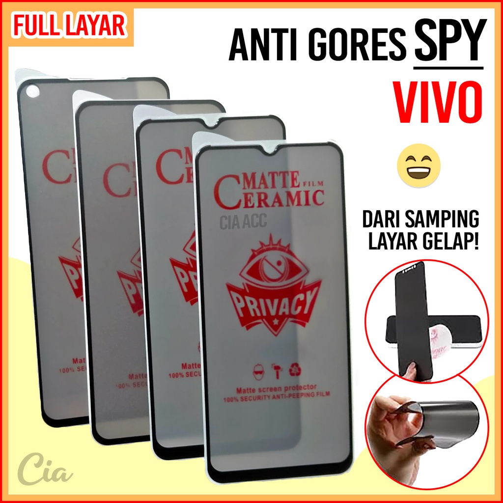 Anti Gores SPY Vivo 1601 1606 1612 1713 1716 1718 1723 1724 1802 1804 1806 1807 1808 1811 1812 1814 