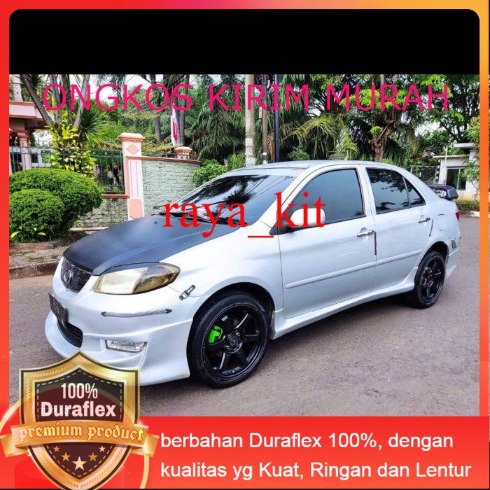 Bodykit Vios gen1 body kit Vios gen1 bodikit vios gen1 bodikit bodikit vios GRADE-A tebal-lentur-kua
