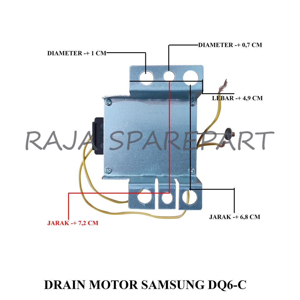 Drain Motor/Motor Pembuangan Air Mesin Cuci Samsung DQ6-C (DMDQ6)