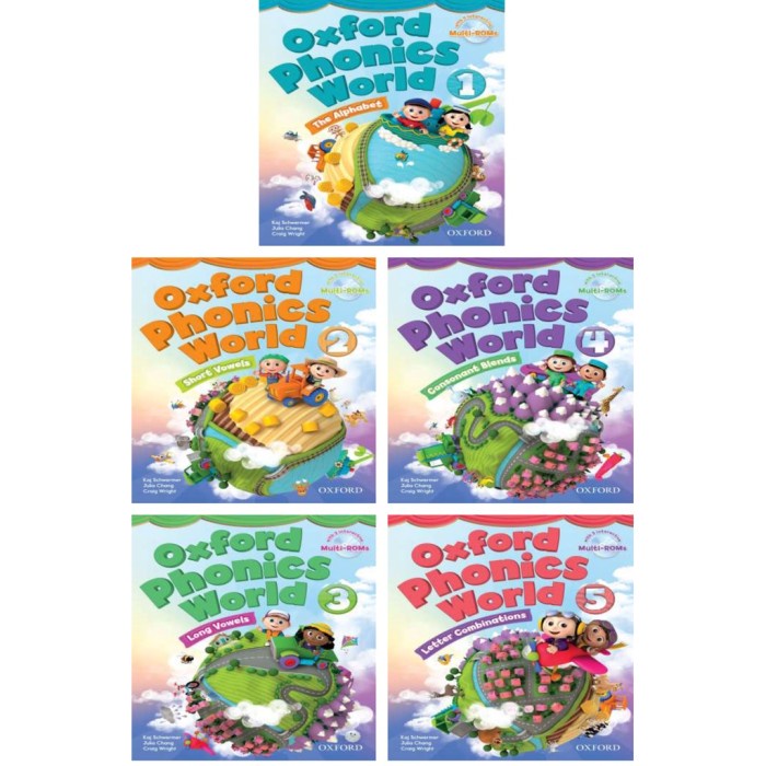 

COD - STUDENT BOOK 1 2 3 4 5 / PHONICS WORLD / OXFORD / FULL WARNA