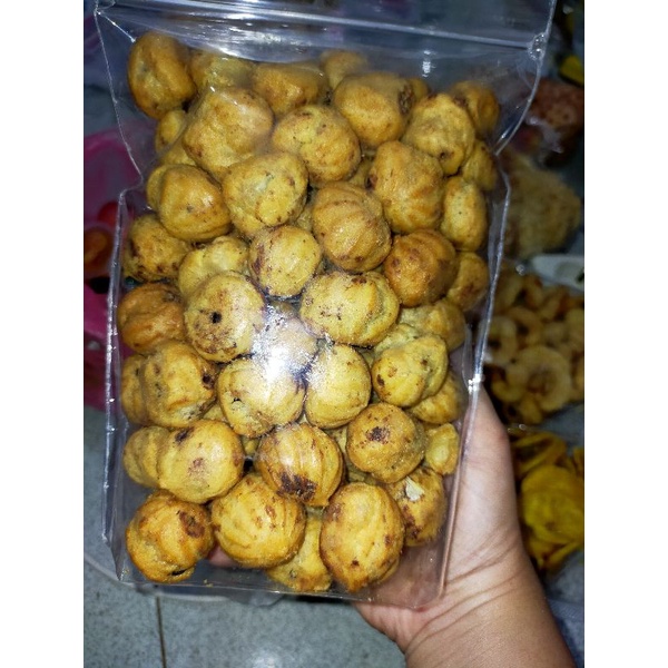 

Soes mini isi Coklat lumer