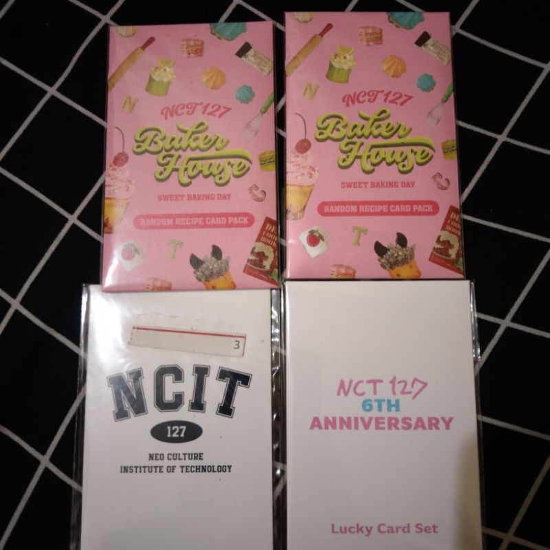 NCT 127 Bakery House Anniversary Lucky Card Random Photo Pack NCIT