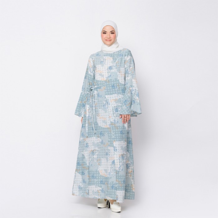 BIA X Isel Fricella - Palupy Mint Dress Islamic Journey In Denmark - XL