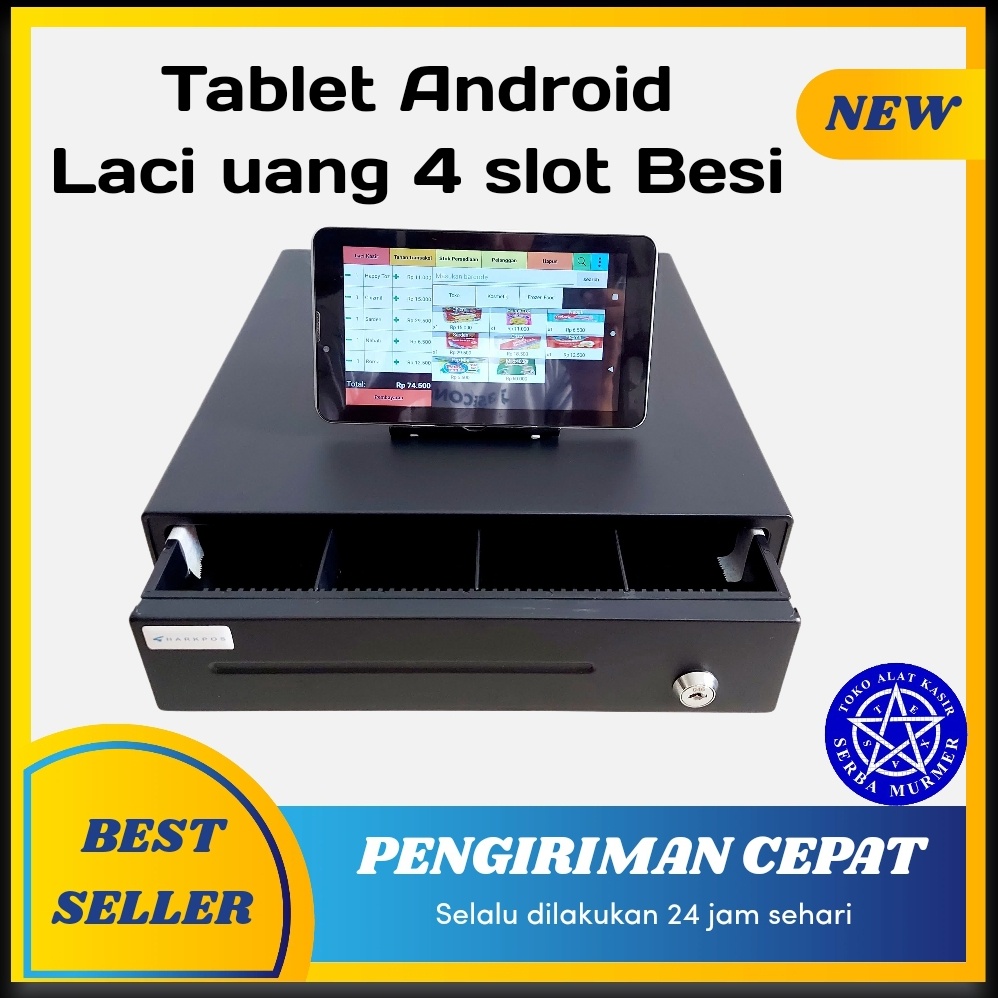 PAKET ALAT KASIR ANDROID TOKO RETAIL SEMBAKO LENGKAP BEBAS BIAYA SELAMANYA