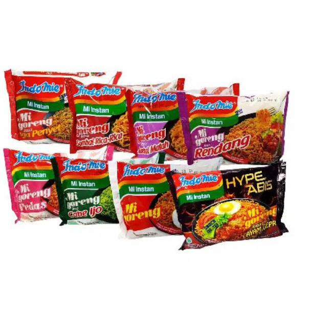 

Big sale 5 pcs Indomie goreng all variant PAK