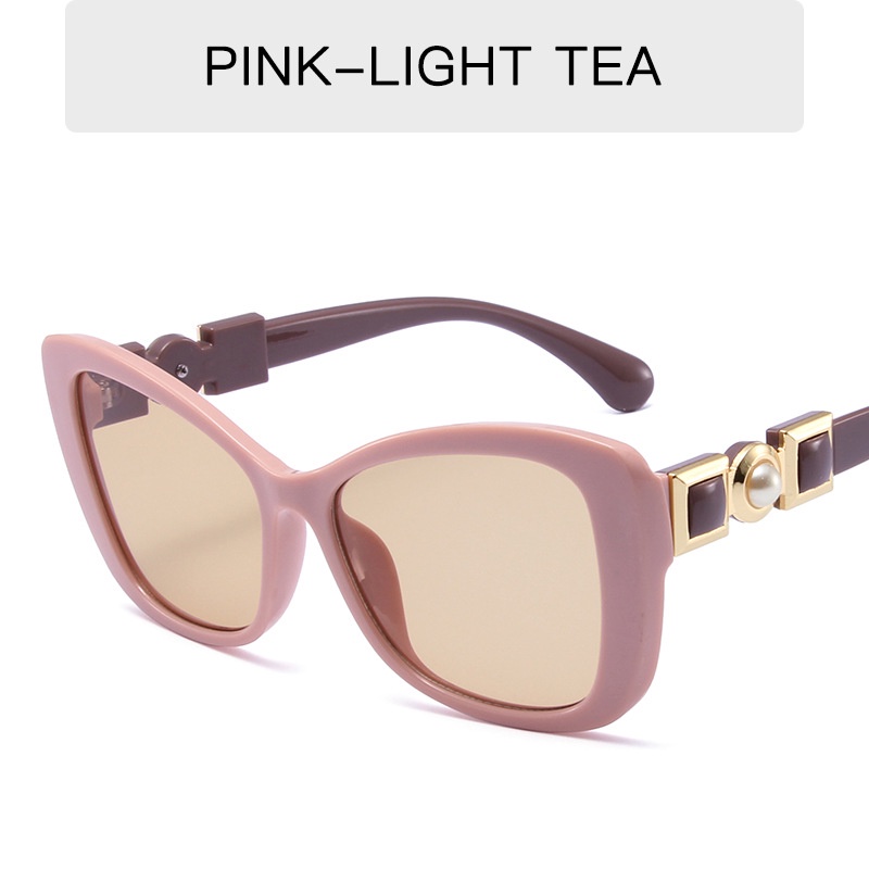 Aesthetic Shades Sunglasses UV400 Untuk Wanita/Pria Eyeglasses Colour