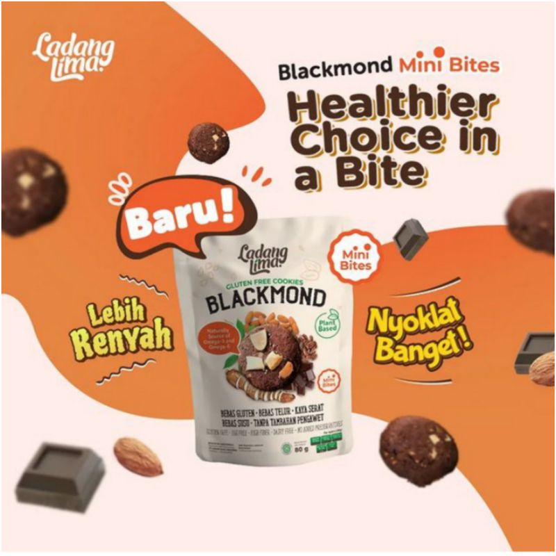 

Blackmond Cookies - Pumpberry Cookies - Blackthins Ladang Lima Gluten Free