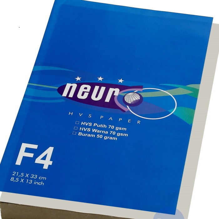 

Kertas BURAM Neuro F4 / Kertas Koran Uk.F4 hvs Folio