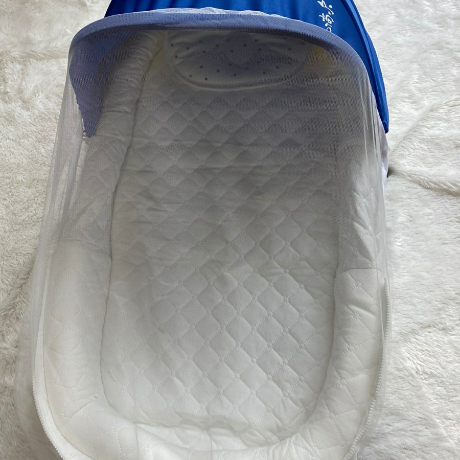 set tempat tidu bayi murah plus kelambu dan bantal anti peang