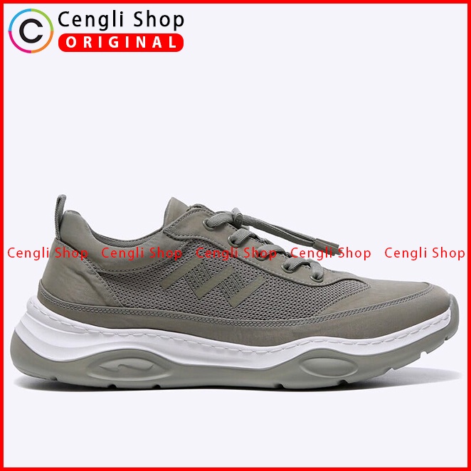 EM06 SEPATU SNEAKER EVERBEST PRIA ORIGINAL CASUAL KETS BRANDED HIJAU GREEN KHAKI