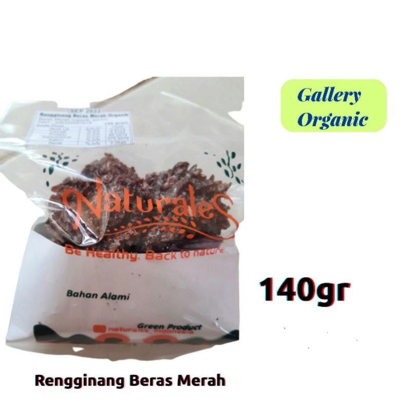 

Rengginang Beras Merah Organik | Gluten Free | Mentah | Naturales