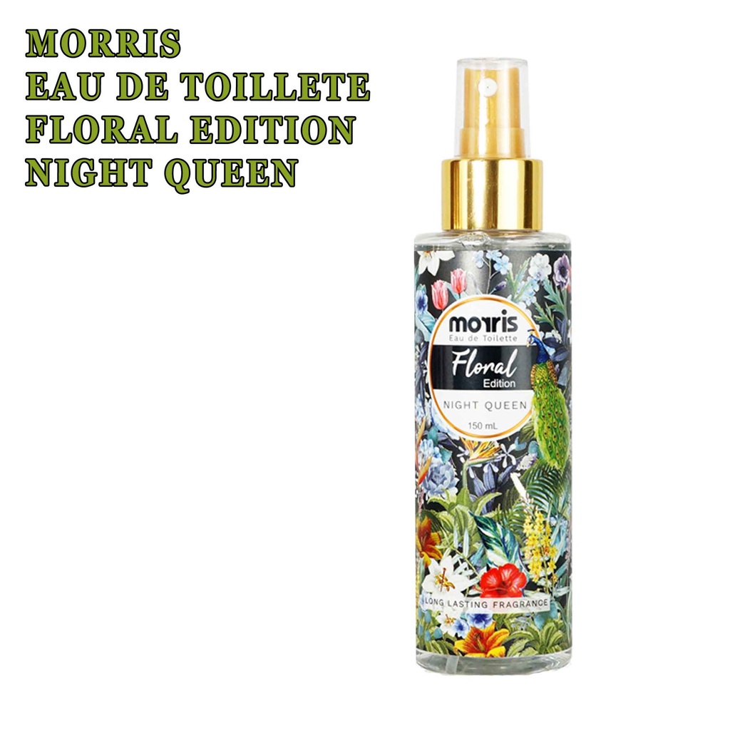 MORIS NIGHT QUEEN* Floral Edition* Eau De Toillete Parfum