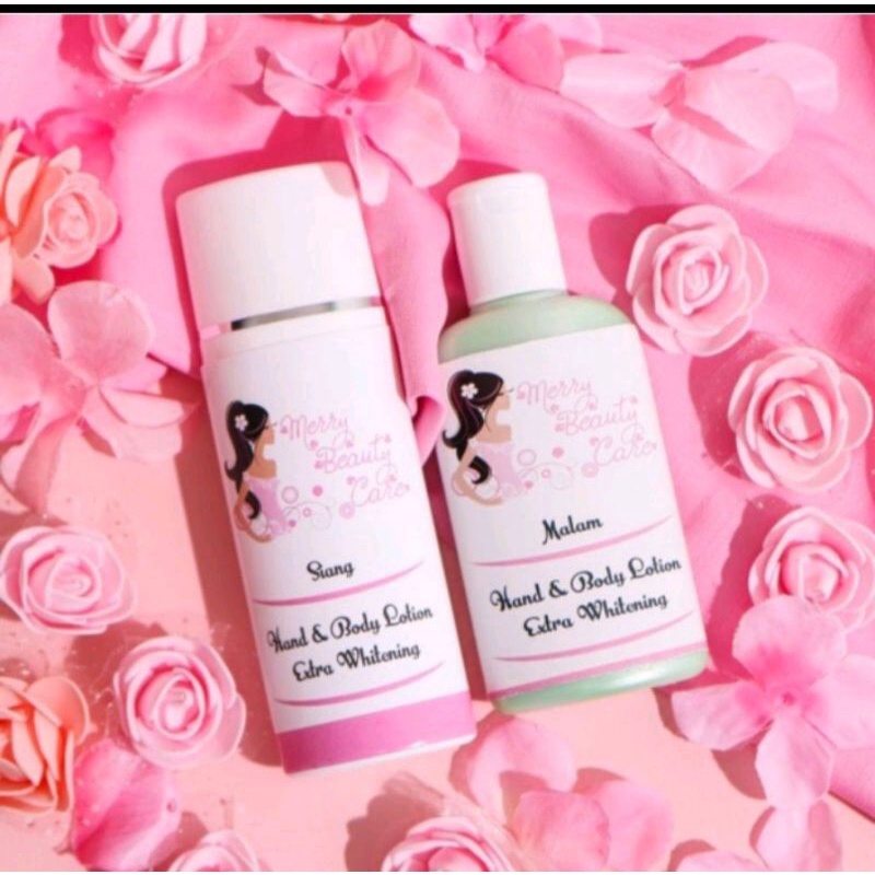 LOTION HB EXTRA WHITENING MERRY BEAUTYCARE - LOTION PEMUTIH