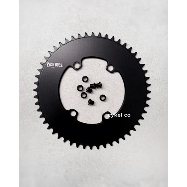 pass quest rotor aldhu chainring BCD 110 aero 4 bolt narrow wide chain ring