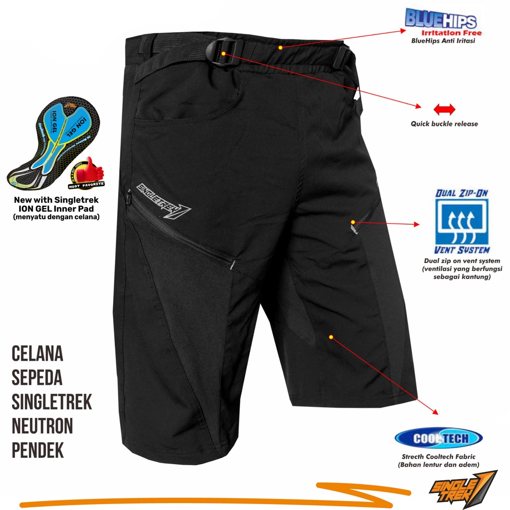 Celana Sepeda Neutron Pendek Coooltech
