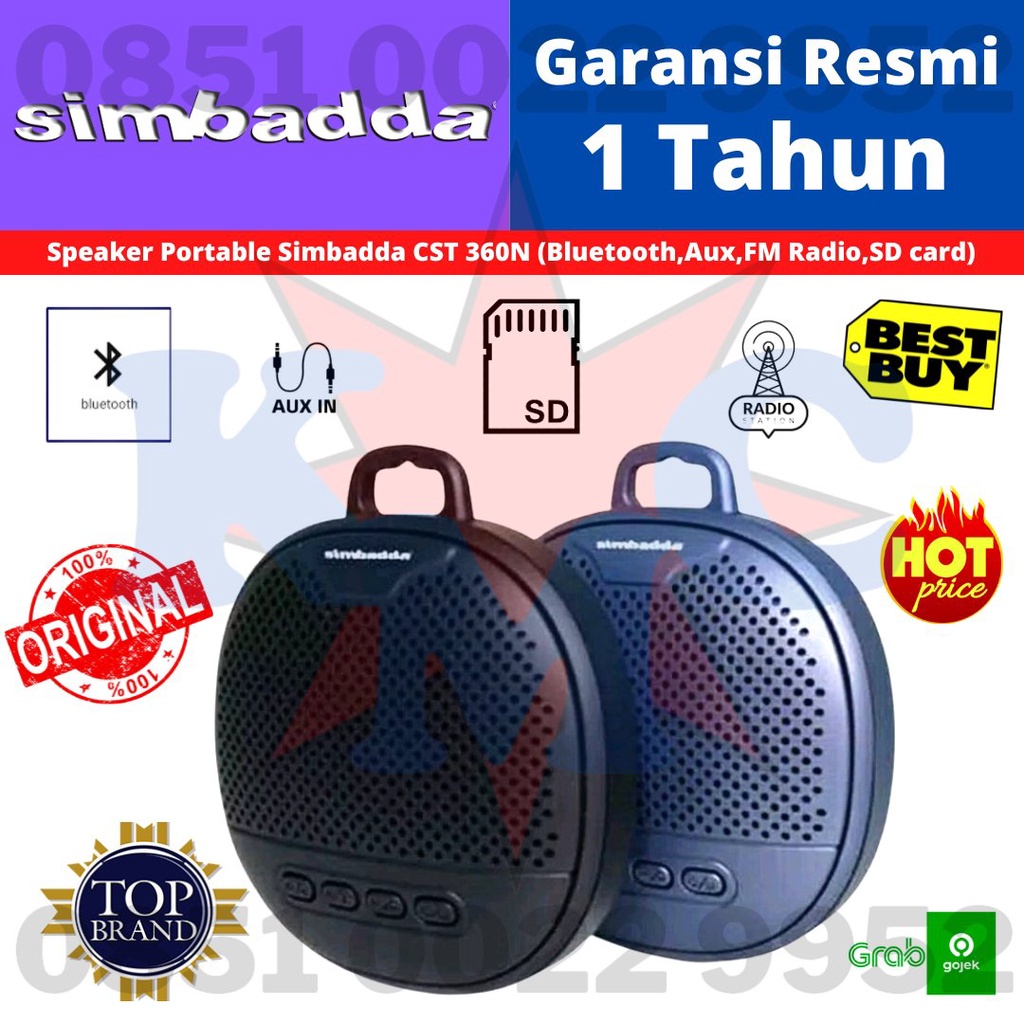 SPEAKER PORTABLE MUSIC SIMBADDA CST 360N CST 360 N