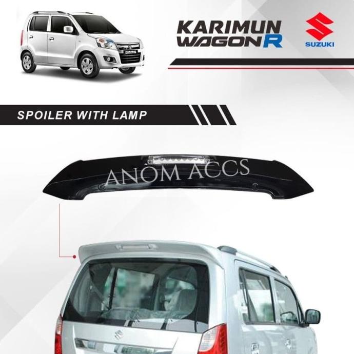 Spoiler Karimun Wagon R dengan lampu / Spoiler Wagon R With Lamp