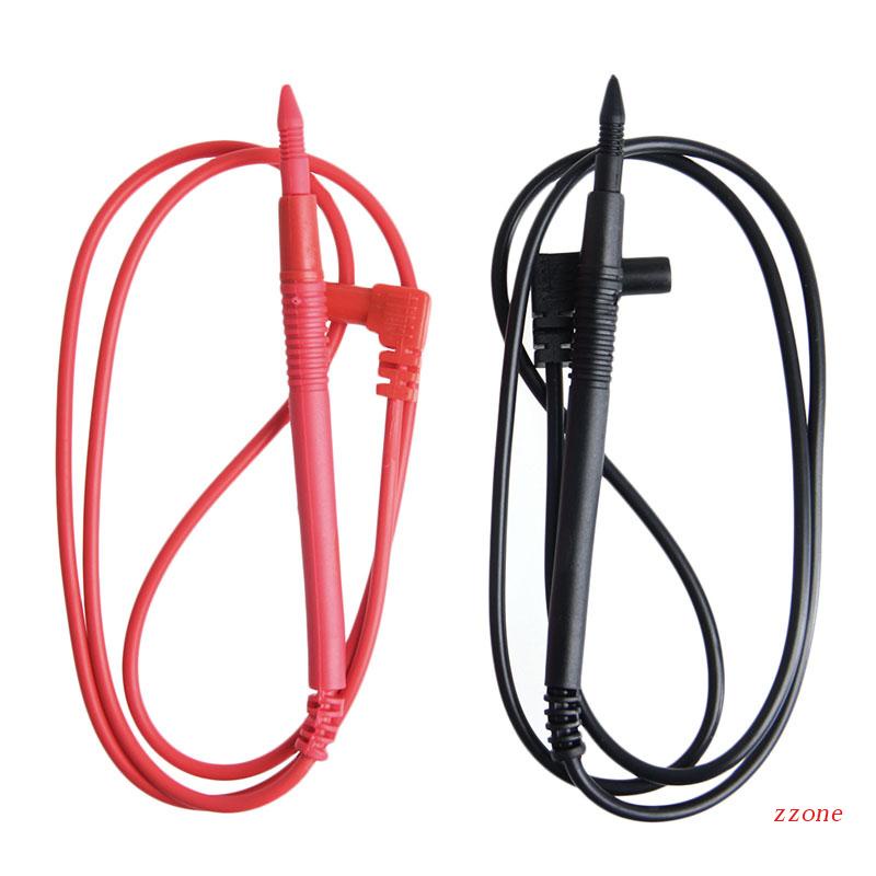 Zzz 90cm Multimeter Digital Test Lead Probe Kabel Ujung Jarum SMD SMT 1000V 10A