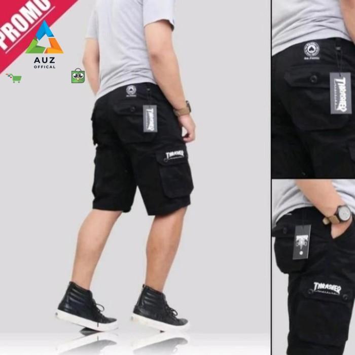 Auz Celana Cargo Pendek Pria Pdl Keren Terbaru Murah!