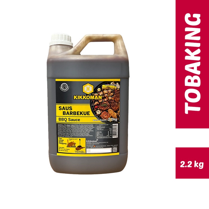 

Kikkoman Barbeque Saos BBQ Barbekue Jerigen 2.2 kg HALAL