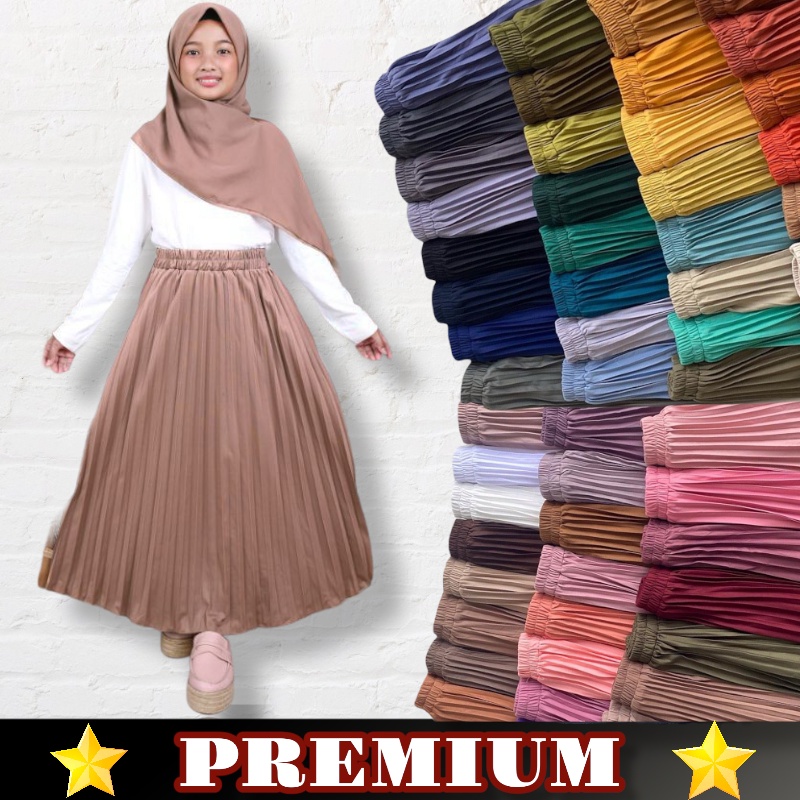 ROK PLISKET ANAK PREMIUM 7-11 TAHUN PART 1